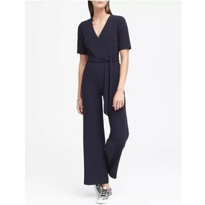 Banana Republic Navy Blue Jumpsuit